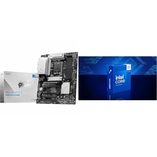 MSI PRO B760-P II Mainboard + Intel® Core™ i7-14700K Desktop Processor 20 cores PRO B760-P II i7-14700K Bild 2