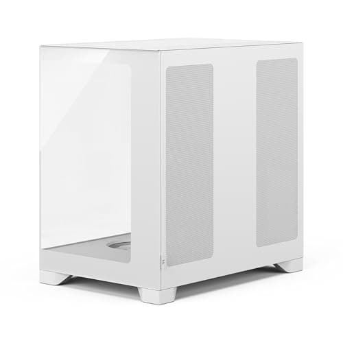 Fractal Design Pop 2 Vision White RGB PC‑Gaming‑Gehäuse mit Panoramaglas – Dual‑Kammer‑Design – 4 RGB‑Reverse‑Lüfter – ATX/E‑ATX/mATX/ITX Bild 6