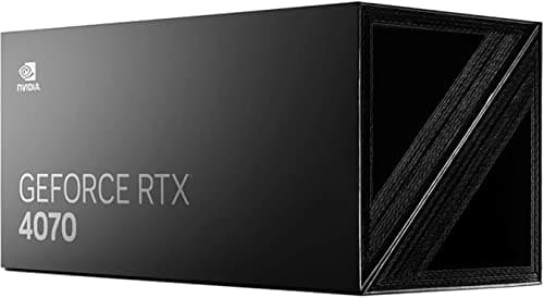 NVIDIA GeForce RTX 4070 Founder's Edition (FE) Grafikkarte, Titan und Schwarz, 900-1G141-2544-000 Bild 4