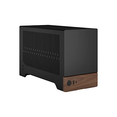 Fractal Design Terra Graphite - Wood Walnut Front Panel - Small Form Factor - mITX Gaming case – PCIe 4.0 Riser Cable – USB Type-C - Anodized Aluminum Panels Bild 6