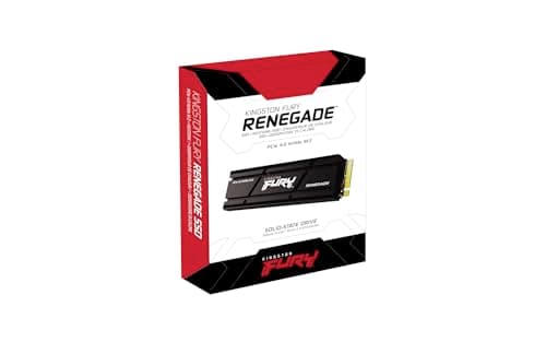 Kingston FURY Renegade 4000G PCIe 4.0 NVMe SSD W/ HEATSINK - Für Gamer, Enthusiasten und Hochleistungsnutzer - SFYRDK/4000G, schwarz 4TB Heatsink Bild 4