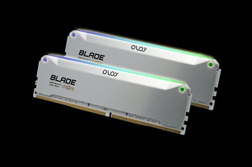 OLOy DDR4 RAM 16 GB (2 x 8 GB) Aluminiumklinge RGB 3600 MHz CL16 1,35 V 288-Pin Desktop Gaming UDIMM (MD4U0836163BRADA) Bild 6