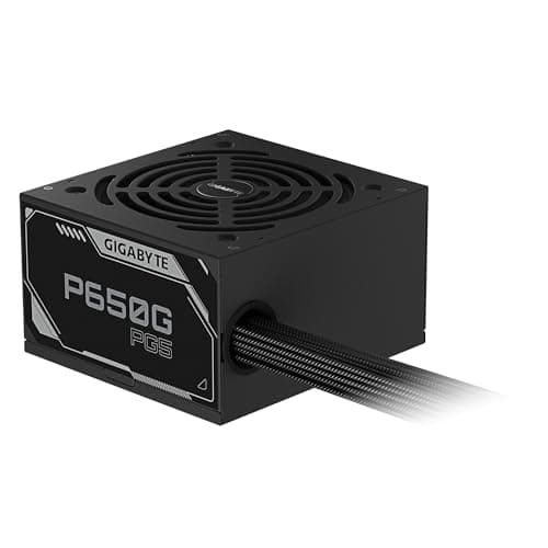 GIGABYTE P650G PCIE 5.1 Netzteil – PCIe 5.1, 80 Plus Silver, 120mm Lüfter, kompatibel mit ATX 3.1, EU-Stecker Bild 4