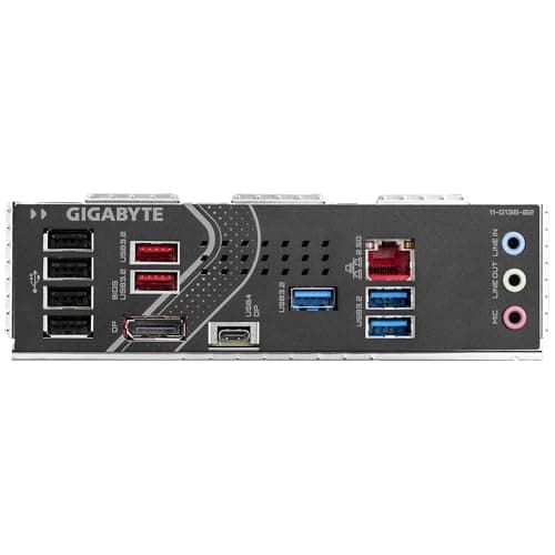 GIGABYTE Z890 Eagle Motherboard - Unterstützt Intel Core Ultra (Serie 2) CPUs, 14+1+2 Phasen VRM, bis zu 8800MHz DDR5 (OC), 1x PCIe 5.0 M.2 + 3X PCIe 4.0 M.2, 2,5GbE LAN, USB4 Bild 8