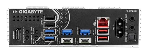 GIGABYTE X870E Eagle WIFI7 Mainboard – Unterstützt AMD Ryzen 9000 CPUs, digitales 16+2+2-Phasen-VRM, bis zu 8200 MHz DDR5 (OC), 1× PCIe 5.0 + 3× PCIe 4.0, Wi-Fi 7, 5-GbE-LAN, USB 4 Bild 8
