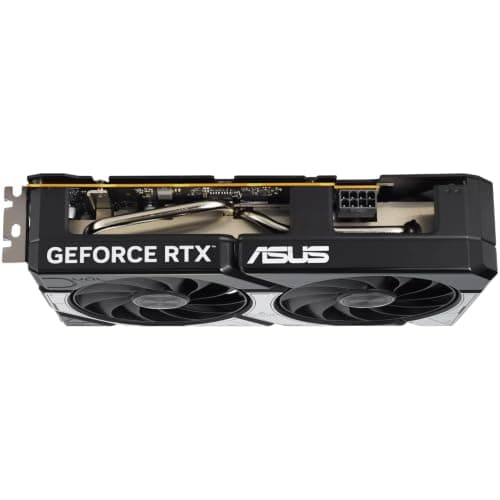 ASUS Dual NVIDIA GeForce RTX 5060 EVO OC Edition, 8 GB GDDR7 Grafikkarte, 128 Bit, PCIe 5.0, 2,5 Axial-Tech-Lüfter, 1 HDMI 2.1, 3 DisplayPort 2.1, GPU Tweak III, Schwarz, DUAL-RTX5060-O8G-EVO Bild 3