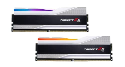 32GB G.Skill DDR5 Trident Z5 RGB 5600MHz CL36 1.20V Dual Channel Kit 2X 16GB Silver Bild 8