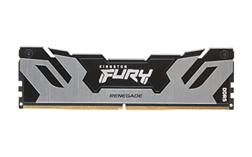 Kingston Fury Renegade DDR5 Silber/Schwarz XMP 48GB 6400MT/s CL32 DIMM Desktop Gaming Speicher - KF564C32RS-48