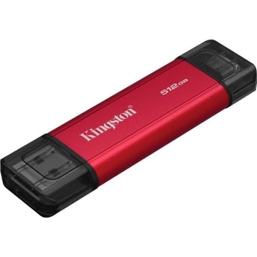 Kingston Tragbare duale SSD 512GB mit Dual USB-A/C bis zu 1050MB/s USB 3.2 Gen 2 – SPSD/512GB Bild 7