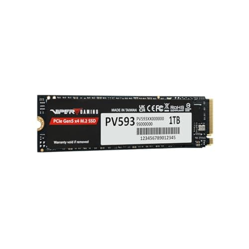 Patriot Viper PV593 4TB Internal SSD - NVMe PCIe Gen 5x4 - M.2 2280 - Sequential Read (CDM): up to 14,000MB/s; Sequential Write (CDM): up to 13,000MB/s - Solid State Drive - PV593P4TBM28H Bild 8