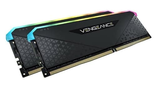 Corsair Vengeance RGB RS 32 GB (2 x 16 GB) DDR4 3.600MHz C18 Arbeitsspeicher (Dynamische RGB-Beleuchtung, Kompatibilität mit Intel 300/400/500 & AMD 400/500 Series) Schwarz CMG32GX4M2D3600C18 2 x 16GB Bild 6