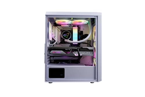 Valor AIR Plus Mid-Tower PC Chassis, Included 4ARGB Fans, White - VALORAIRPLUSMTA-WHCWW Bild 7