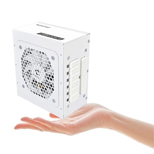 SFX 80Plus Bronze 500/600/750W Weißes Netzteil Vollmodular for Mini-ITX-Gehäuse Kleine Computergehäuse 100/220V Eingang(750W) 750W Eu plug Bild 2