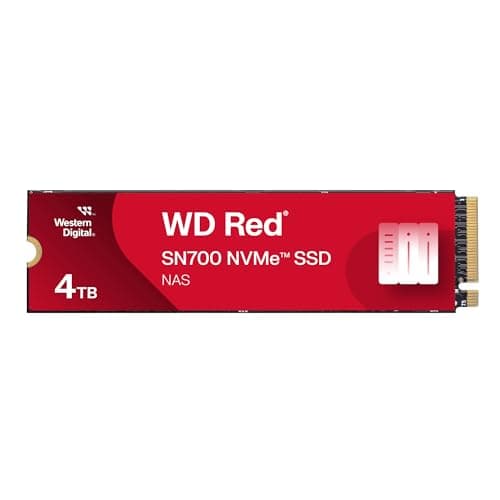 Western Digital WD Red SN700 4TB SSD M.2 NVMe PCIe 3.0