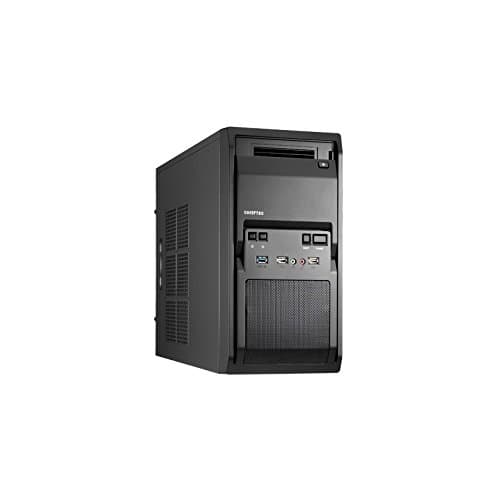 Chieftec LT-01B PC-Gehäuse (mini-ATX, 2x 5,25 externe HDD, 1x 3,5 externe HDD, 2x 3,5 interne HDD, 1x 2,5 interne HDD, 1x USB 3.0, 2x USB 2.0)