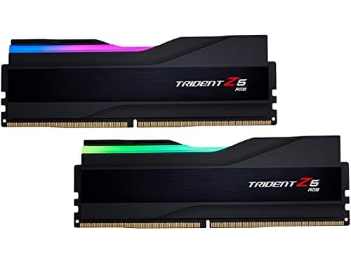G.Skill Trident Z5 RGB Series (Intel XMP) 32GB (2X 16GB) 288-pin SDRAM DDR5 7200 CL34-45-45-115 1,40V Dual Channel Desktop Memory F5-7200J3445G16GX2-TZ5R. K (Matt B) Lack Bild 2
