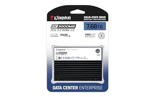 Kingston 7,68TB DC3000ME U.2 PCIe 5.0 NVMe TCG Opal Enterprise Gen5 SSD-SEDC3000ME/7T6 Bild 6