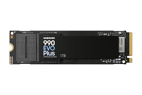 Samsung 990 EVO Plus NVMe M.2 SSD 1 TB, PCIe 4.0 x4 / PCIe 5.0 x2, NVMe 2.0 (2280), 7.150 MB/s Lesen, 6.300 MB/s Schreiben, Interne SSD für Gaming und Grafikbearbeitung, MZ-V9S1T0BW Bild 2