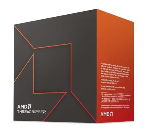 AMD Ryzen Threadripper 7980X (64 Kerne/128 Threads, 350W TDP, SP6 Sockel, 320MB cache, Bis zu 5,1 Ghz max boost, Kein Kühler) Bild 2