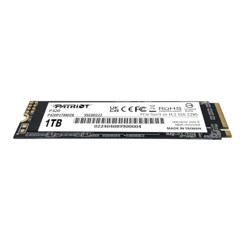 Patriot P320 1TB Interne SSD - NVMe PCIe Gen 3x4 - M.2 2280 - Solid State Drive - P320P1TBM28 Bild 3