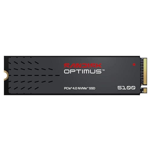 SANDISK Optimus 5100 NVMe SSD 1 TB (bis zu 7.100/6.700 MB/s sequentielles Lesen/Schreiben, M.2 2280, PCIe 4.0x4) Bild 2