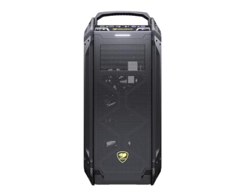 Cougar Panzer Max G Full Tower Case Leicht Modifizierbar 1x 120 mm Lüfter Gehärtetes Glas Panel, Schwarz Bild 4