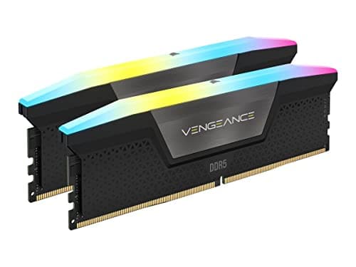 Corsair Vengeance RGB DDR5 RAM 32GB (2x16GB) 7200MHz CL34 Intel XMP 3.0 Desktop-Arbeitsspeicher – Schwarz (CMH32GX5M2X7200C34) Bild 8