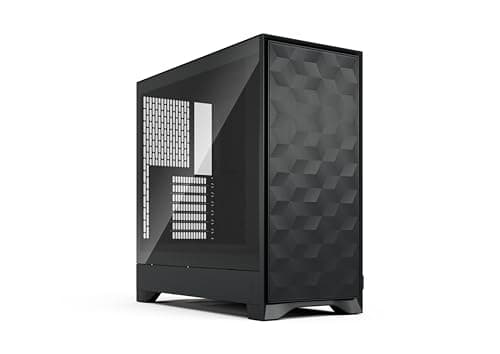 Fractal Design Pop 2 Air Black TG – Mesh PC-Gehäuse mit Airflow-Optimierung, 3X 120 mm Lüfter, Tempered Glass, ATX/mATX/ITX, GPU bis 416 mm Schwarz TG Bild 2