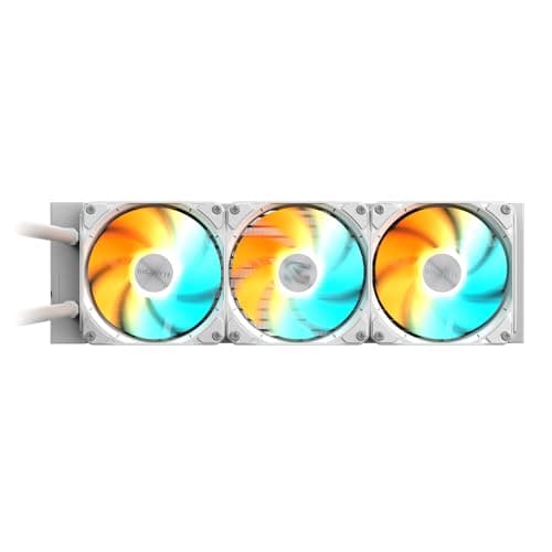 GIGABYTE Gaming 360 Ice Flüssigkeitskühler für CPU - 3x120 mm ARGB-Lüfter, Schiebe-Verriegelungsmechanismus, Daisy-Chain, Kompatibel mit Intel LGA 1851 und AMD AM5 Bild 6