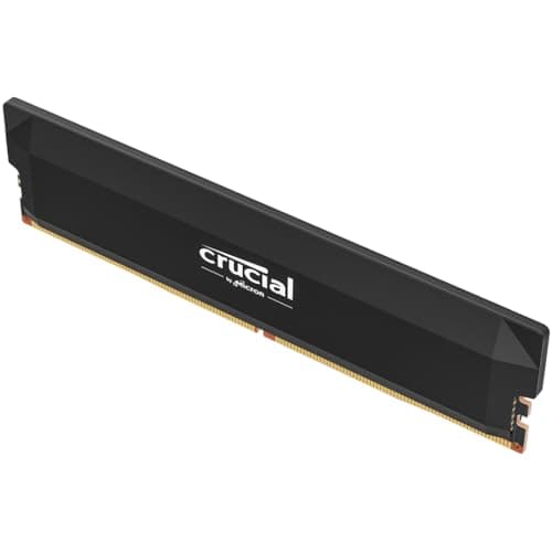 Crucial Pro - Overclocking Edition - DDR5 - Modul - 16 GB - DIMM 288-PIN - 6000 MHz / PC5-48000 - CL36-1.35 V - ungepuffert - Schwarz