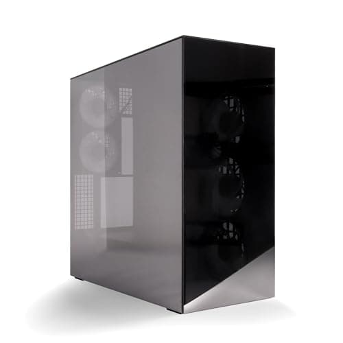 ARCTIC Xtender Black (Mirror Glass) - PC-Gehäuse, Verspiegeltes Glas, 2X 420 mm Radiator Support, Full Tower, Big Tower, E-ATX, 5X A-RGB Lüfter vormontiert - Schwarz Bild 6
