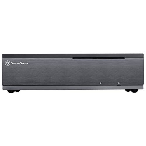 SilverStone SST-ML06B - Milo Mini-ITX kompaktes HTPC Desktop Gehäuse, schwarz Bild 6