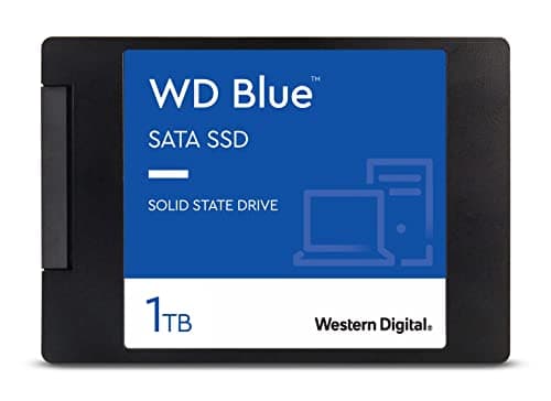 WD Blue SATA SSD 1 TB, 2,5 Zoll (interne SSD, hohe Zuverlässigkeit, Lesevorgänge bis zu 560 MB/s, Schreibvorgänge bis zu 530 MB/s, stoßsicher und WD F.I.T. Lab-zertifiziert) 1 TB 2,5" SATA SATA SSD Bild 2