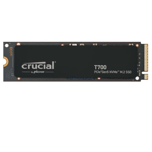 Crucial T700 1TB SSD PCIe Gen5 NVMe M.2 Interne SSD, bis zu 11.700MB/s, Microsoft DirectStorage, PCIe 4.0 abwärtskompatibel, Solid State Drive - CT1000T700SSD3 1TB ohne Kühlkörper T700 (bis zu 12,400MB/s) Bild 2