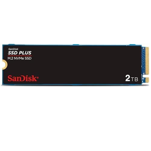 SanDisk SSD PLUS M.2 NVMe SSD 2 TB (M.2 2280, PCIe Gen 3.0, einfache Installation, Western Digital Dashboard, 3 Jahre Garantie) SSD Plus 2 TB NVMe SSD Bild 2