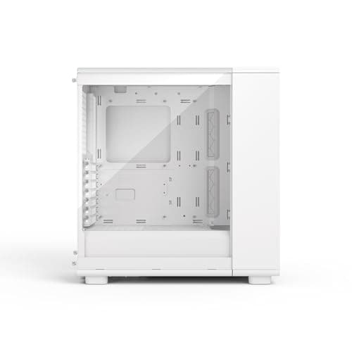 Fractal Design Epoch Weiß - Klares Seitenteil aus gehärtetem Glas - Gaming-PC-Gehäuse - Mesh-Frontpanel - DREI Momentum 12-Lüfter inkl. - Geräumiger Innenraum - ATX/mATX/ITX Unterstützung Tempered Glass Weiß Epoch Bild 8