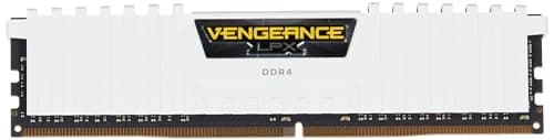 Corsair Vengeance LPX 16GB (2x8GB) DDR4 Bis zu 3200MHz CL16 XMP 2.0 High Performance Desktop Arbeitsspeicher Kit, Weiß CMK16GX4M2B3200C16W Weiß 2 x 8 GB 3200 MHz Bild 3