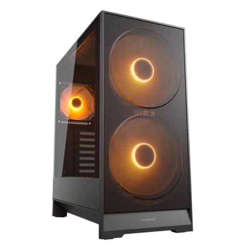 Cougar Gehäuse Midi-Tower Airface 180 ARGB Schwarz - Midi/ Minitower - ATX