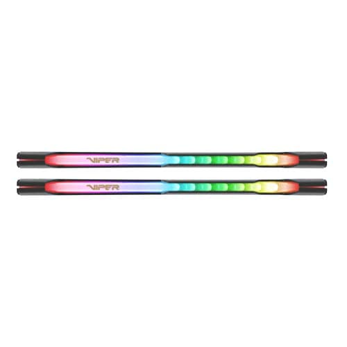 Patriot Viper Steel RGB DDR4 32GB (2 x 16GB) 3200MHz CL16 Gaming Arbeitsspeicher Kit 32GB (2 x 16GB) 3200MHz Kit CL16 Bild 6