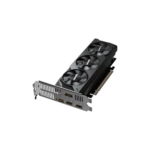 Gigabyte GeForce RTX 5050 OC Low Profile 8G Grafikkarte - 8GB GDDR6, 128bit, PCI-E 5.0, 2587MHz Kerntakt, 2 x DP, 2 x HDMI, NVIDIA DLSS 4, GV-N5050OC-8GL Bild 8