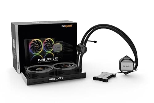 be quiet! Pure Loop 2 FX 240mm, All-in-One Wasserkühlung, 2 Light Wings 120mm PWM high-speed Lüfter, 20 ARGB-LEDs, beleuchteter Kühlblock, ARGB-PWM-Hub, BW013 Bild 8