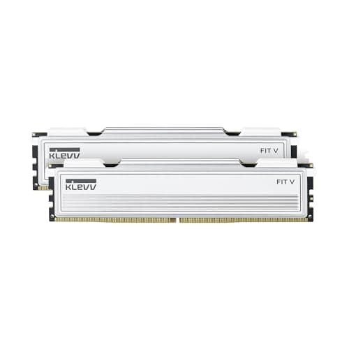 KLEVV FIT V 32GB (2X 16GB) DDR5 Gaming RAM 6000MT/s PC5-48000 Ungepuffert Non-ECC 1,35V CL30 Speicherkit 32 GB FiIT V CL30 6000MH/z Bild 2