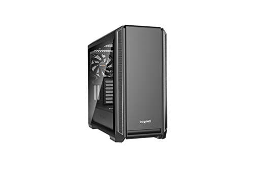 be quiet! Silent Base 601 ATX PC Midi PC Gehäuse mit Seitenfenster Silber
