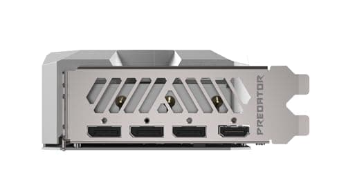 Acer Predator BiFrost Radeon RX 9070 OC - AMD Grafikkarte (16 GDDR6, 256 Bit, PCIe 5.0 x16, 1x HDMI 2.1a 3X DP 2.1) 3X FrostBlade 4.0, 2x8 pin, Slot Space: 2.6 Bild 4