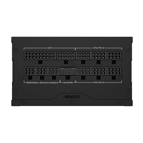 GIGABYTE Aorus Elite P1000W Power Supply - PCIe 5.0, 80 Plus Platinum, Fully Modular Design, 120 mm Fan, ATX 3.0 Compatible, EU Plug Bild 6