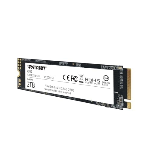 Patriot P300 2TB interne SSD - NVMe PCIe Gen 3x4 - M.2 2280 - Solid State Drive - P300P2TBM28 Bild 8