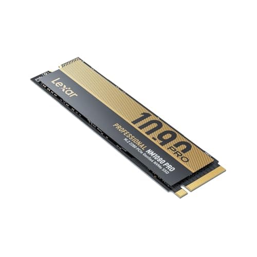 Lexar SSD 2TB PCIe 5.0 Gen5 NVMe SSD - Bis zu 14.000MB/s, Erweiterte Thermokontrolle, DirectStorage-SSD für AI-Lasten, Gaming & Content-Erstellung Laptop/PC Bild 4