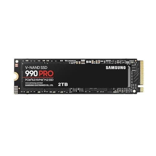Samsung 990 PRO NVMe M.2 SSD, 2 TB, PCIe 4.0, 7.450 MB/s Lesen & FIT Plus USB-Stick Typ-A, 256 GB, 400 MB/s Lesen Bild 4