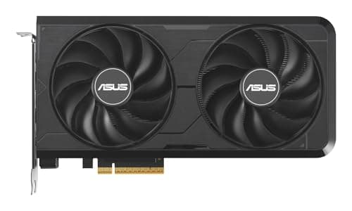 ASUS Dual NVIDIA GeForce RTX 5060 EVO OC Edition, 8 GB GDDR7 Grafikkarte, 128 Bit, PCIe 5.0, 2,5 Axial-Tech-Lüfter, 1 HDMI 2.1, 3 DisplayPort 2.1, GPU Tweak III, Schwarz, DUAL-RTX5060-O8G-EVO