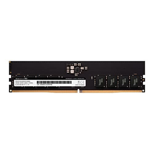 TEAMGROUP Elite DDR5 64GB Kit (2x32GB) 5600Mhz IC PC5-44800 CL46 Non-ECC Unbuffered UDIMM 288 Pin PC Computer Desktop Memory Module Ram Supports Intel & AMD TED564G5600C46DC01 Bild 4
